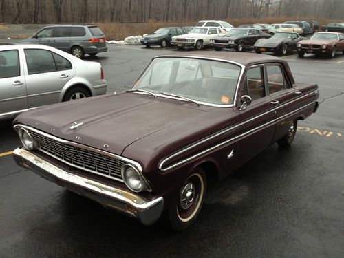 1964 ford falcon 4 door 170 special 6 cylinder engine
