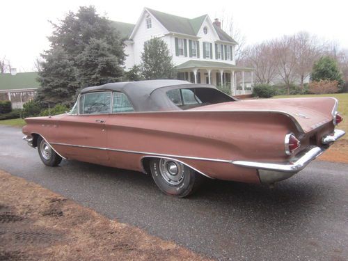 Very rare find 1960 buick invicta convertible 32 years dry storage look no resrv