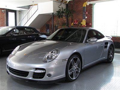 2007 porsche 997 911 turbo carrera gt silver