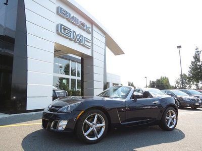 2007 saturn sky red-line convertible with super low miles . chrome plated wheels