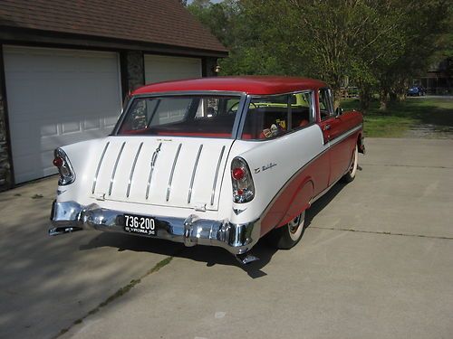 1956 chevy nomad v8 factory original