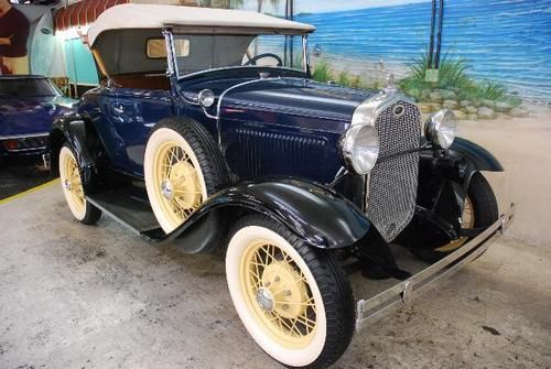 31 ford roadster "dual side mount " rumble seat