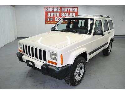 1999 jeep cherokee sport 4x4 one owner only 46k no reserve