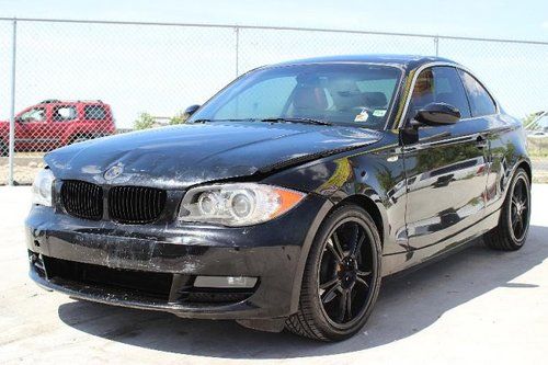 2008 bmw 128i  salvage repairable rebuilder fixer only 48k miles runs!!!!