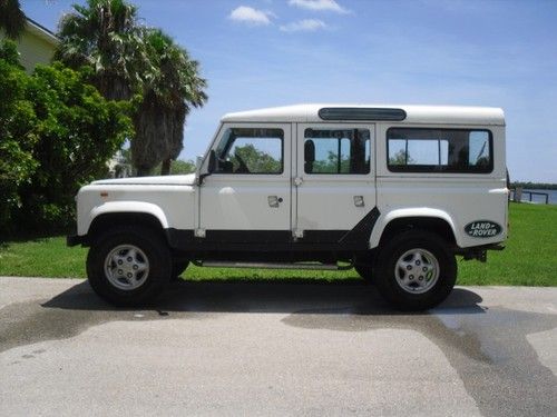 1985 land rover defender 110 county v8 florida car ships free in the u.s.