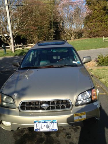 2003 subaru outback wagon 3.6 liter v6 vdc