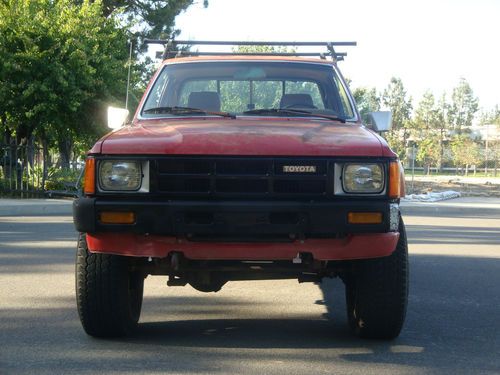 1985 toyota 4wd pickup southern california 4x4 xtracab deluxe