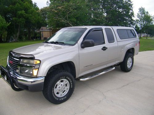 '05 gmc canyon 4 x 4 pickup truck z-71 automatic a/c clean rust free florida