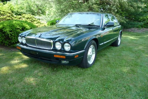 1995 jaguar xj6 dark green / tan leather, runs great, looks great,  only 103k mi