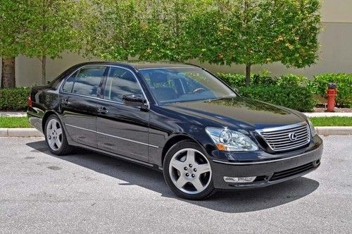 2005 lexus ls430 luxury navigation, only 49k! clean carfax, backup camera &amp; more