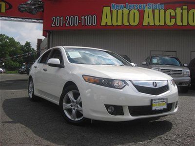 2010 acura tsx carfax certified 1-owner w/service records leather sunroof