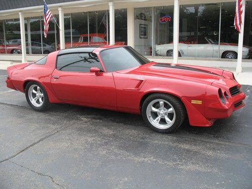 1980 chevrolet camaro z28 torch red 383 ci/425 hp muncie 4 speed