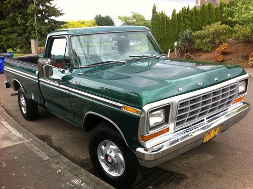 1978 ford f250 xlt 4x4 highboy ranger automatic worldwide no reserve auction
