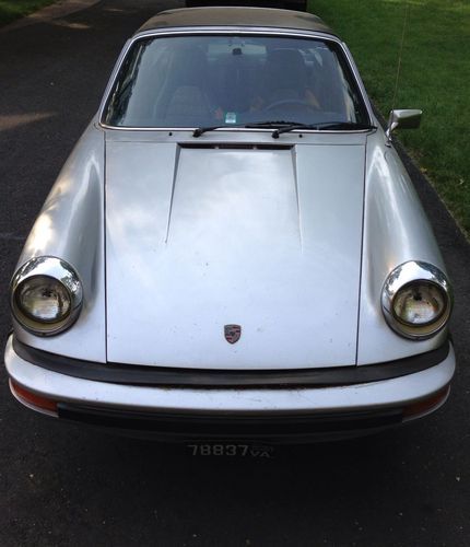 1975 posche 911s targa silver anniversary model (original owner)