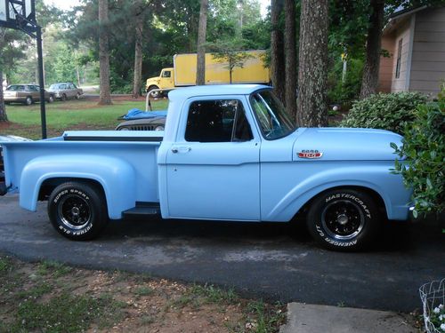 1963 Ford F100 all original - old school - hot rod - fire thrower, image 2