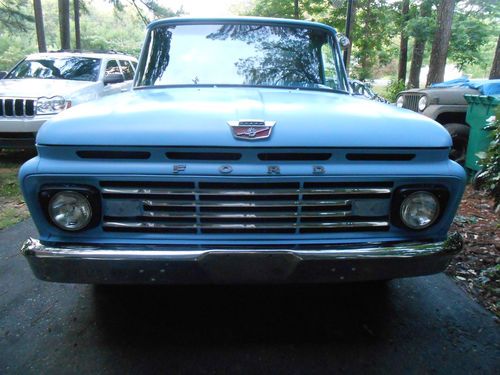 1963 Ford F100 all original - old school - hot rod - fire thrower, image 8