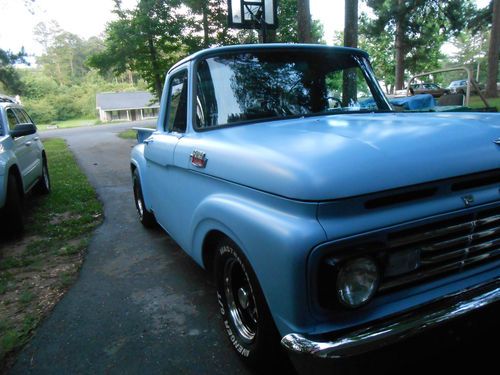 1963 Ford F100 all original - old school - hot rod - fire thrower, image 9
