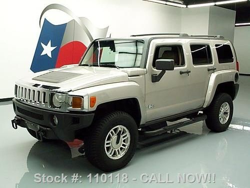 2006 hummer h3 4x4 auto htd leather side steps tow 55k texas direct auto