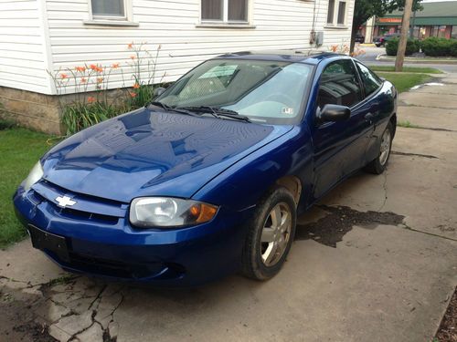 2004 chevrolet cavalier ls coupe 2-door 2.2l