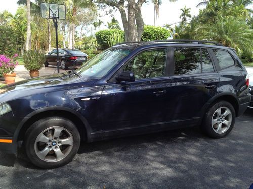 2007 bmw x3 suv. low mileage; very clean condition.