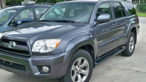 Find Used 2007 Toyota 4runner Limited Grey Exterior Grey
