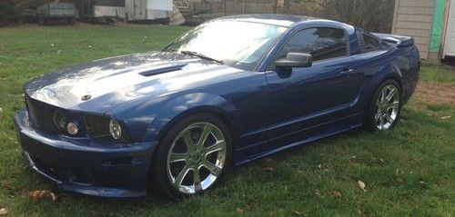 2007 saleen #4 ford mustang supercharged s281 shelby cobra roush salvage title