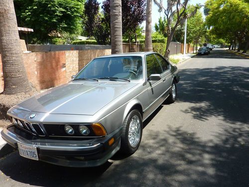 Bmw l6 1987 2 door coupe, all leather interior, sunroof, pwr steering
