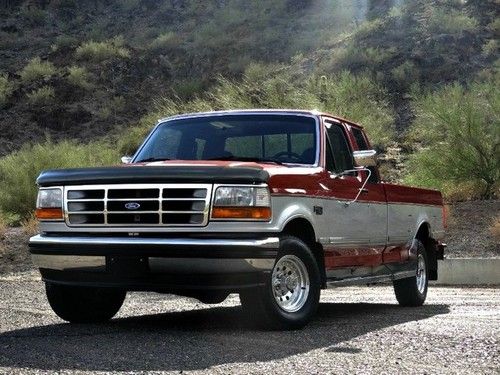 No reserve 93 f-150  xlt supercab  4x4 mint!! low miles!!!