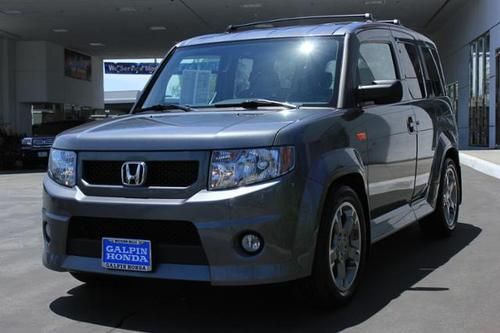 2010 honda element sc sport utility 4-door 2.4l- clean carfax- honda certified