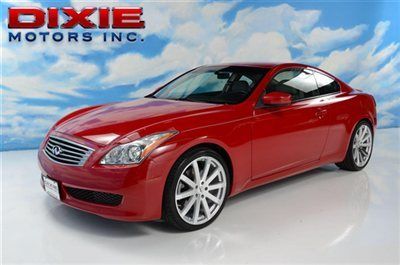 Infiniti g37 coupe leather new 20 inch staggered tsw wheels tires low miles