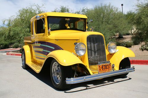 1933 ford ext cab "speedway motors built" custom pickup! reduced price!