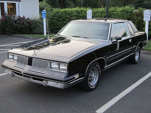 1985 oldsmobile cutlass supreme brougham - v8 - console shift - chrome rallys