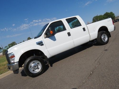 2010 ford f-250 crew cab short bed 5.4 v8 xl all power very clean non smoker 6ft