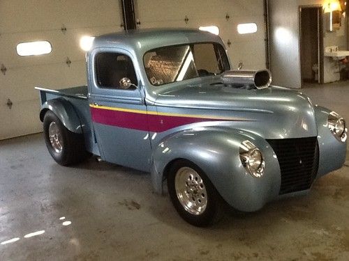 1941 model 99 ford pickup prostreet blown small block automatic daily driver