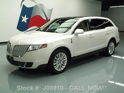 2010 lincoln mkt 7 pass pano sunroof rear cam 19's 26k! texas direct auto