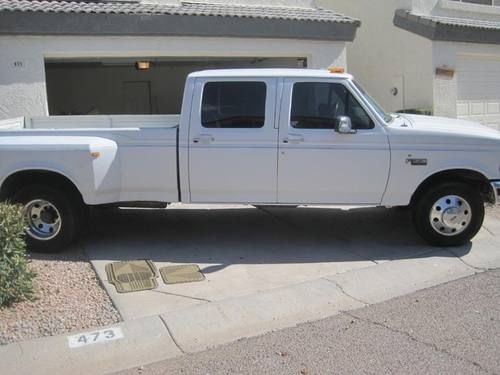 94 ford f350 drw - crew cab - long bed - rwd - 7.5l gas