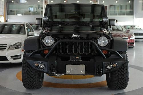 2009 jeep wrangler unlimited rubicon black