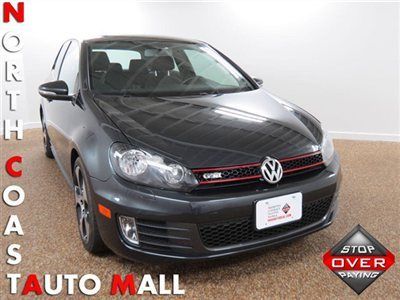 2012(12)gti hatchback 6 spd fact w-ty only 18k heat sts keyless sirius save huge
