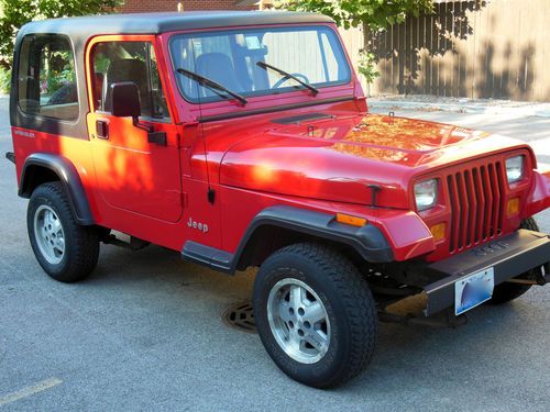 1995 jeep wrangler se sport utility 2-door 2.5l