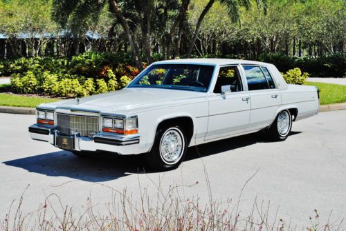 As brand new just 16,839 miles 1989 cadillac fleetwood brougham all original wow
