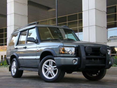 2004 land rover discovery se-7 trail edition 1 owner 3rd row heated seats clean