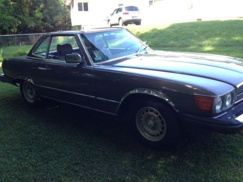 1984 mercedes 380 sl convertible