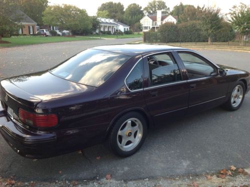 1996 chevrolet impala ss limited edition