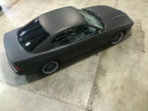 1995 bmw 840ci 8 series not 850ci 850csi matte black wrap knight rider batmobile