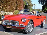 Californiaclassix early edition, celebrity owned &#039;63 mgb roadster # 37 {51 pix}