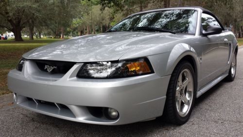 [[[[[[ ford mustang cobra svt convertible 5 speed manual low miles cold air]]]]]