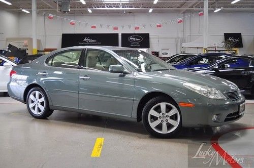 2005 lexus es 330, one owner, heated ventilated leather, wood, power pedals, cd