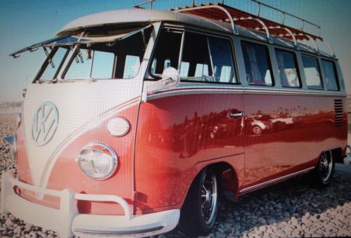 1965 vw hardtop deluxe custom bus, full restoration, transporter, type 2