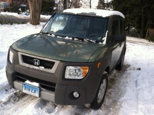 2003 awd honda element ex rare 5 speed manual shift new tires excellent cond