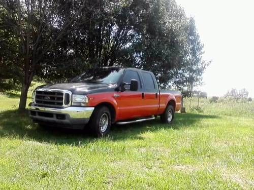 2002 ford f-250 super duty xlt crew cab pickup 4-door 6.8l